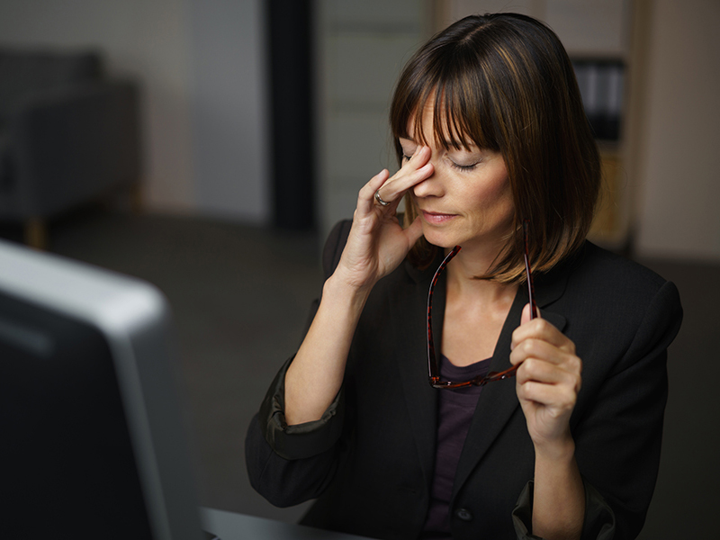 Office-Eye-Syndrom: Einige Tipps können den Beschwerden vorbeugen.